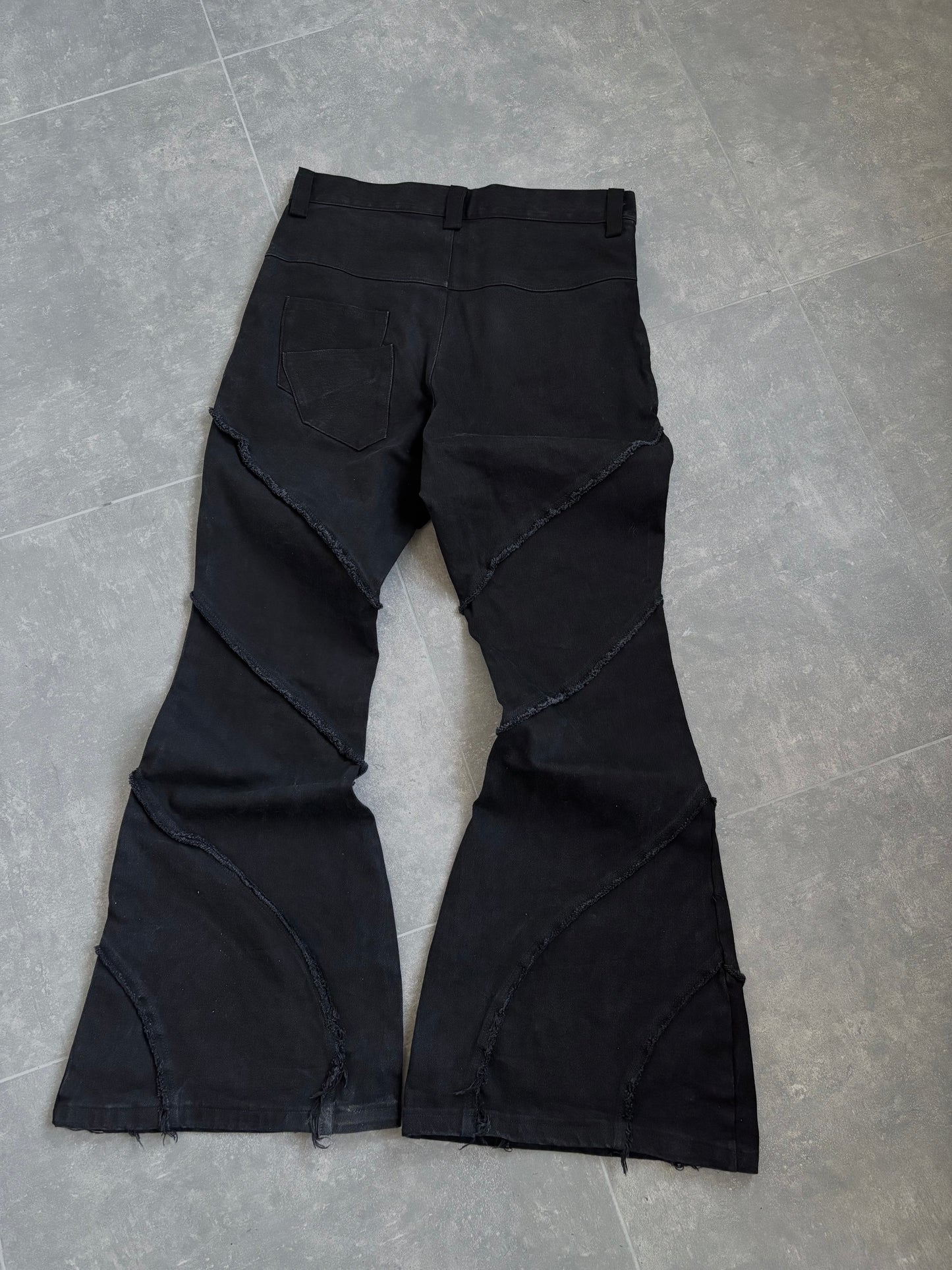 Panel Prism Denim Pants