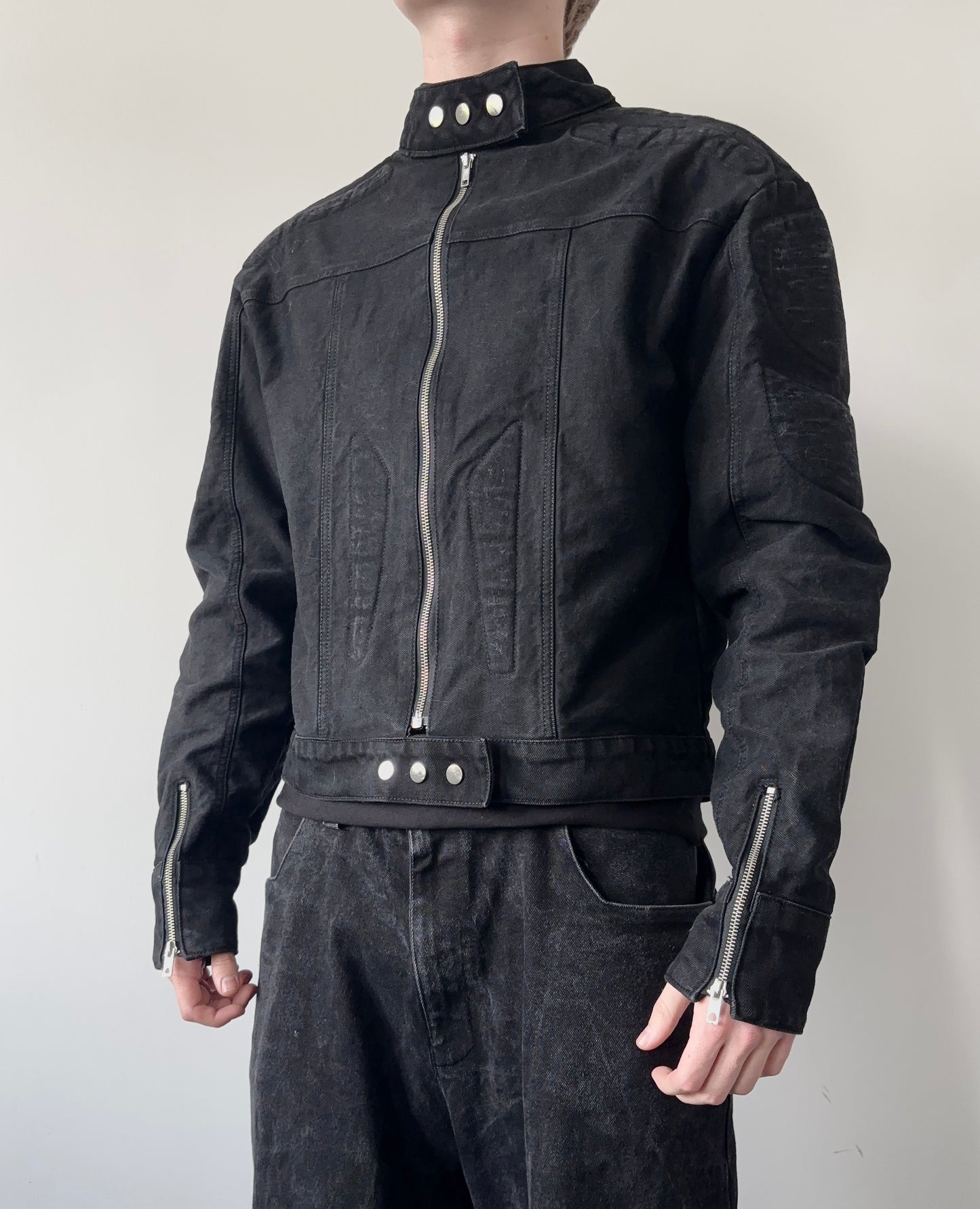 PADDED BIKER JACKET